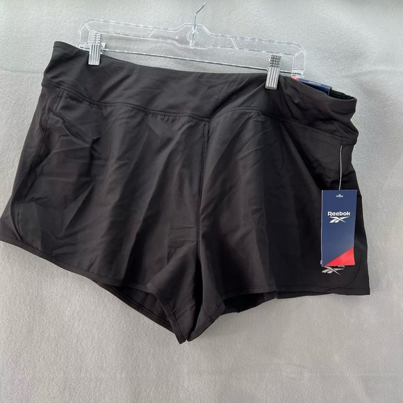 Women's Reebok Bravo vector‎ Shorts Black XXL - Picture 1 of 2